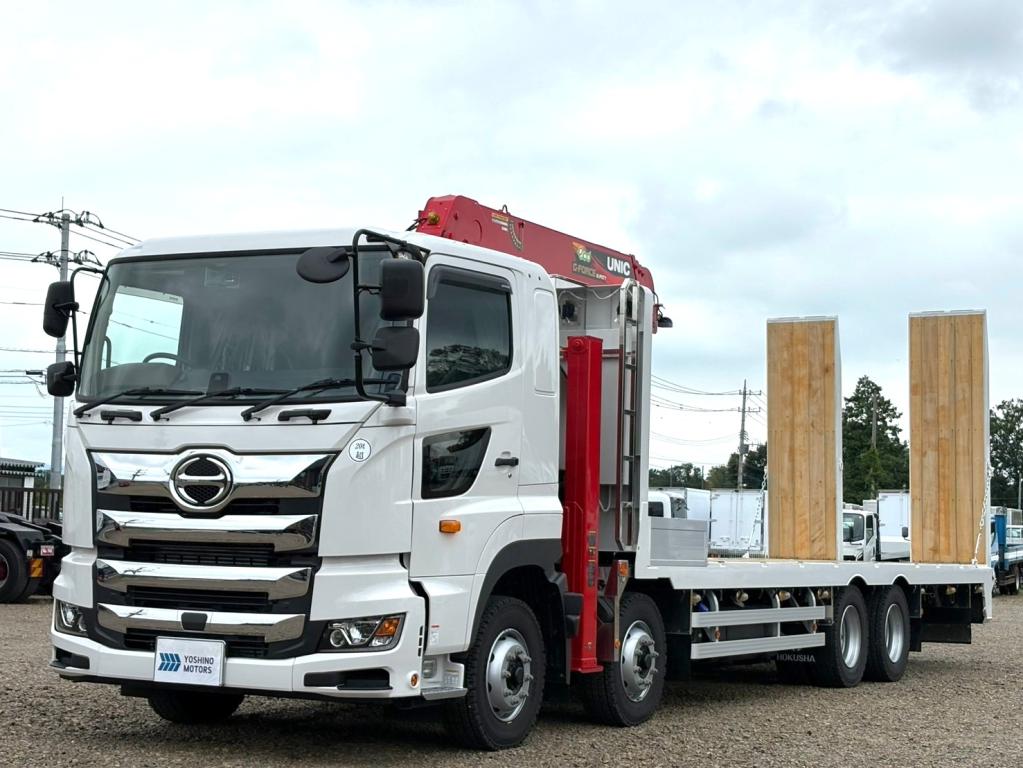 日野プロフィア 大型クレーン付セルフ - 【入庫点検中】登録済未使用車