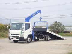三菱ふそう 小型クレーン付セーフティー - 登録済未使用車！4段