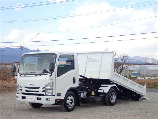 いすゞ 小型ローダーダンプ - 登録済未使用車！積載たっぷり、ワイドの