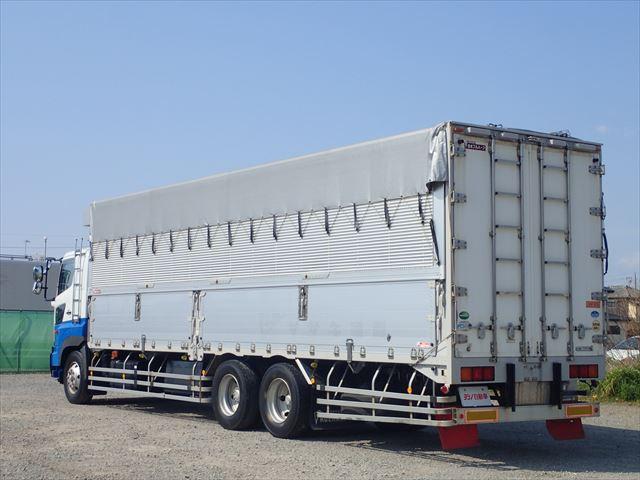 日野 チップ車 - リアエアサスの大型チップウィング車です