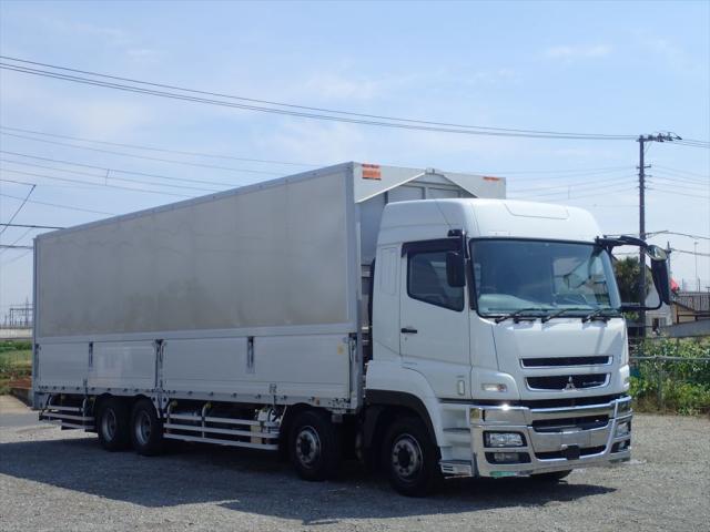 三菱ふそう 大型ウイング車 - フルエアサス、ゲート付のハイルーフ大型