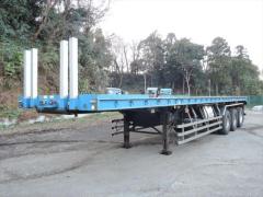 大型トレーラー - Vカット・まな板☆ダブル引きの3軸トレーラーです！