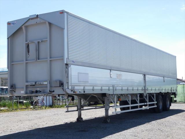 大型トレーラー - エアサス・リフトアクスル付！2軸の