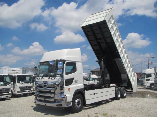 値下げ　アオシマ 1/32 深箱ダンプ改17プロフィア　YAZAWA仕様完成品 日野プロフィア 大型深ダンプ - 登録済未使用車☆ハイルーフ・31立米