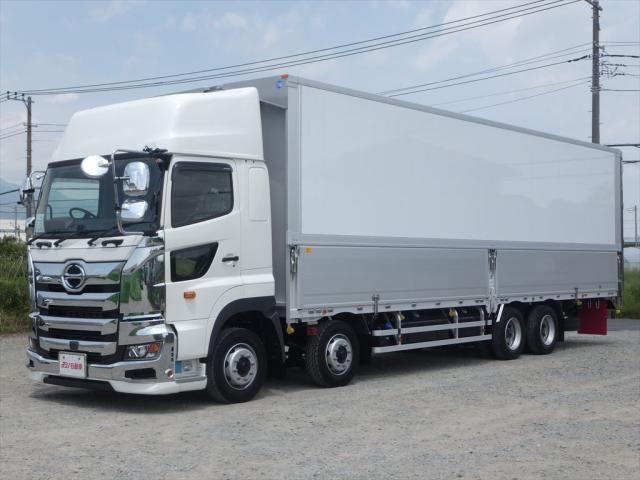 日野プロフィア 大型ウイング車 - 登録済未使用車☆4軸リアエアサス