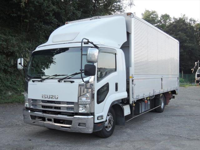 いすゞフォワード1/43ウイングトラック いすゞフォワード 中型ウイング車 - ワイド☆ゲート蓋☆