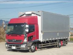 日野レンジャー 中型ウイング車 - 62ワイド ハイルーフ メッキ