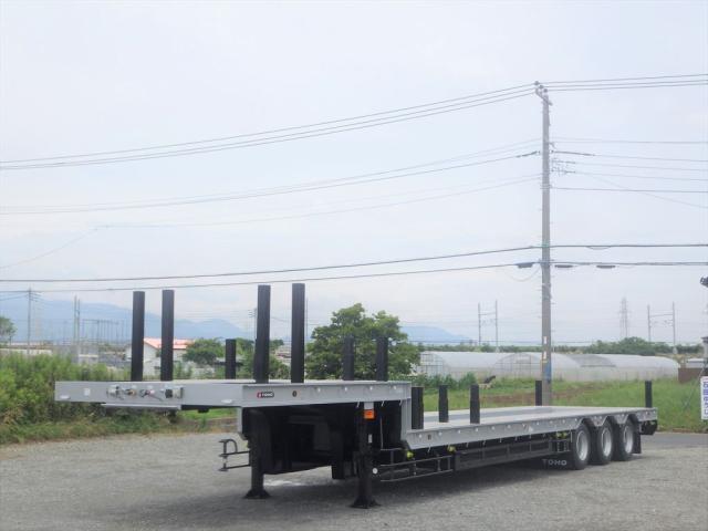 大型トレーラー - 未登録未使用車☆シングル引き☆3軸段落ち