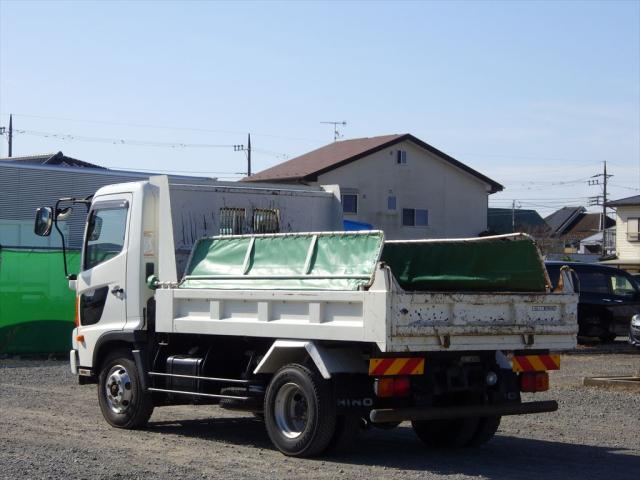 日野レンジャー 中型ダンプ - 極東製4tダンプ☆自動シート