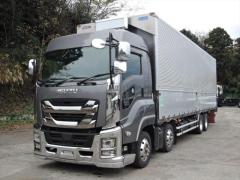 いすゞギガ 大型ウイング車 - 4軸低床☆ハイルーフ・リアエアサス