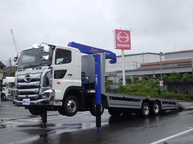 日野プロフィア 大型クレーン付セルフ - 登録済未使用車☆リターダ