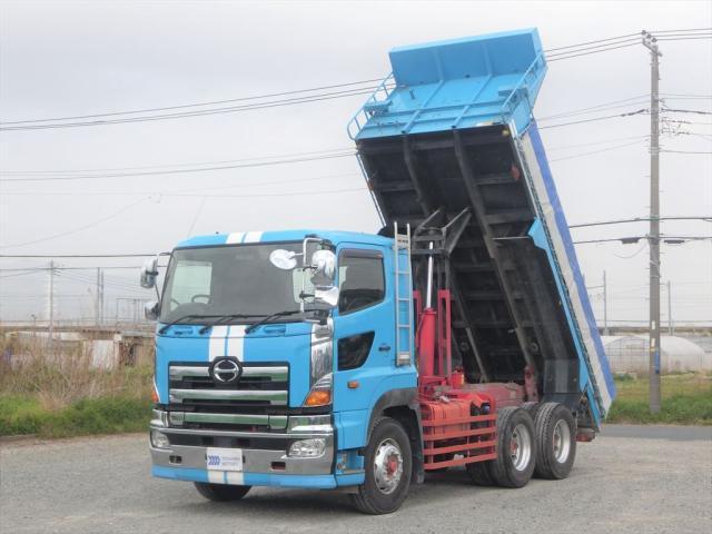 日野プロフィア 大型Lゲートダンプ - メッキ☆Lゲートダンプ☆