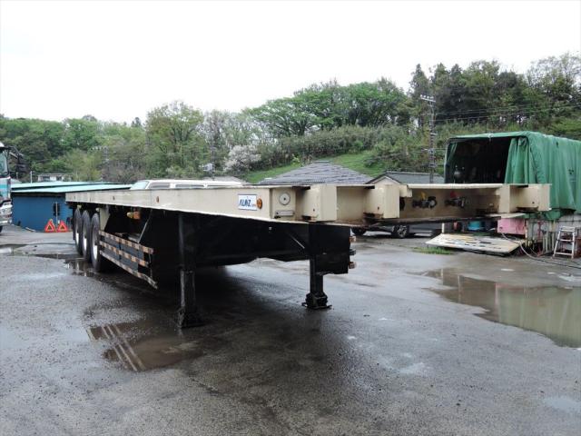 大型トレーラー - 3軸フラットトレーラー☆シングル引き