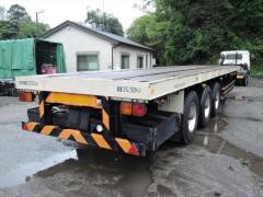 ひろか　1/50 3軸フラットトレーラー 大型トレーラー - 3軸フラットトレーラー☆シングル引き