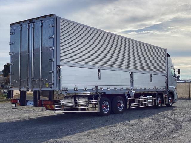 日野プロフィア 大型ウイング車 - ハイルーフ☆造りボディ！融雪仕様