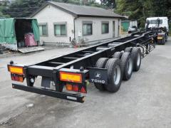 大型トレーラー - 3軸☆海コンシャーシ・40フィート・ABS・第五