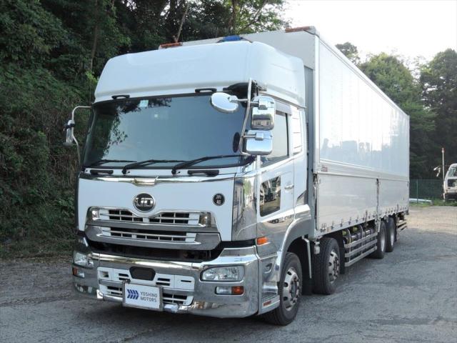 UDトラックスクオン 大型ウイング車 - ハイルーフ☆フルエアサス
