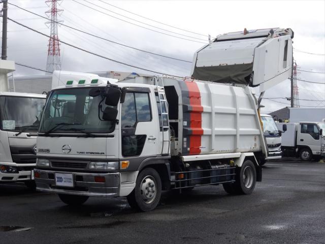 日野 増トン塵芥車 - 希少！増トンパッカー☆260馬力・プレス式