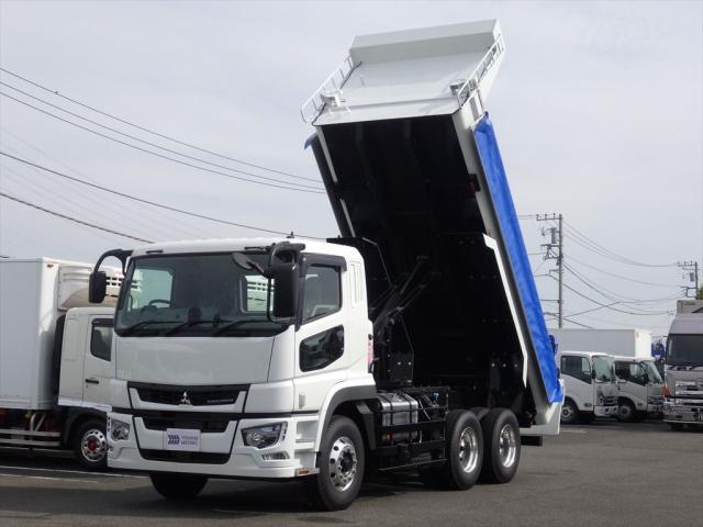 三菱ふそう 大型ダンプ - 積載10t越え！登録済未使用車☆荷台L：5