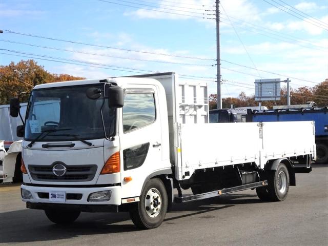 日野レンジャー 中型アルミ平ボディー - 【車検令和6年11月迄