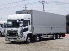 UDトラックスクオン 大型ウイング車 - ハイルーフ☆リアエアサス・4軸低床