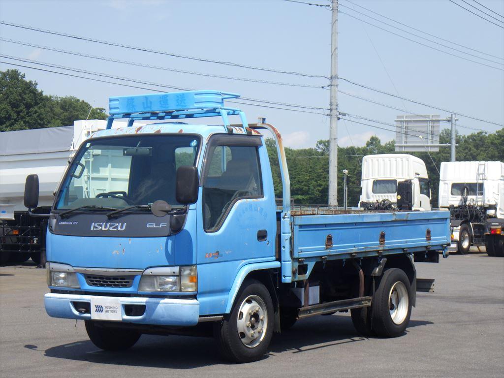 いすゞエルフ 小型平ボディー - 積載4t☆セミロング