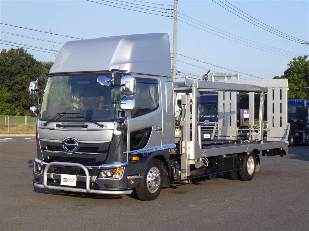 日野レンジャー キャリアカー - 登録済未使用車☆4tキャリアカー 