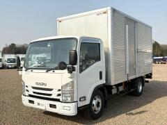 いすゞエルフ 小型ドライバン - 車検たっぷり♪積載3．85t！ワイドロング★ゲート蓋・スライドSD