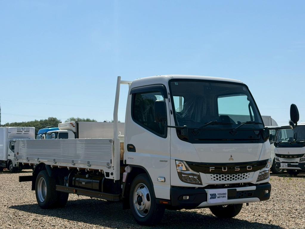 三菱ふそう キャンター 平ボディ トラック 三菱ふそうキャンター 小型アルミ平ボディー - 登録済未使用車☆新型